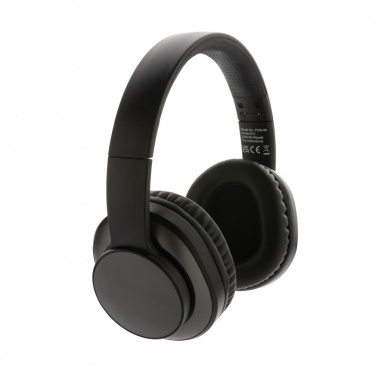 Logo trade business gift photo of: Terra RCS recycled aluminium wireless headphone