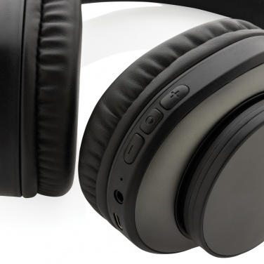 Logo trade promotional gifts picture of: Terra RCS recycled aluminium wireless headphone