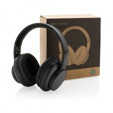 Logo trade promotional giveaways picture of: Terra RCS recycled aluminium wireless headphone