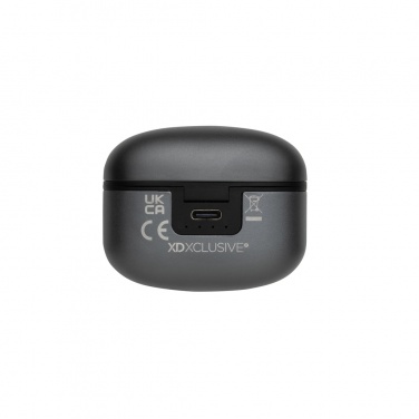 Logo trade promotional gift photo of: Terra RCS recycled aluminium wireless earbuds