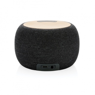 Logotrade promotional gifts photo of: RCS Rplastic/PET and bamboo 5W speaker