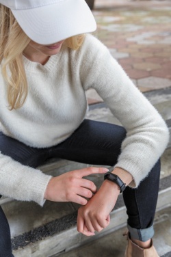 Logo trade promotional item photo of: Stay Healthy Bracelet Thermometer