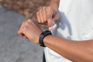 Logotrade corporate gift picture of: RCS recycled TPU Sense Fit with heart rate monitor