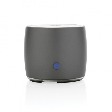 Logotrade promotional product picture of: Swiss Peak RCS recycled aluminum 3W bass speaker