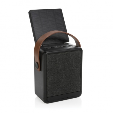 Logotrade promotional giveaway picture of: Skywave RCS recycled plastic solar speaker 12W