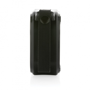 Logotrade promotional merchandise photo of: 3W RCS recycled plastic wireless sunwave solar speaker