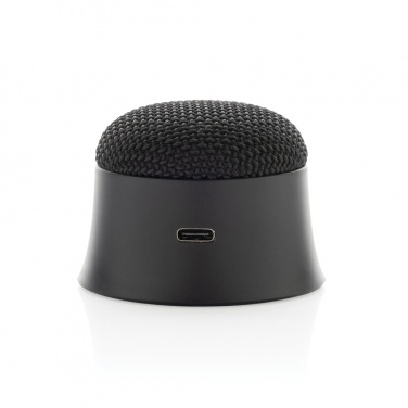 Logo trade promotional giveaways picture of: Magtune RCS recycled plastic magnetic 5W speaker