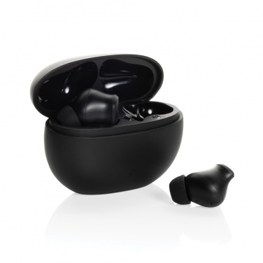 Logo trade business gifts image of: Prolink RCS recycled plastic hybrid ANC/ENC earbud