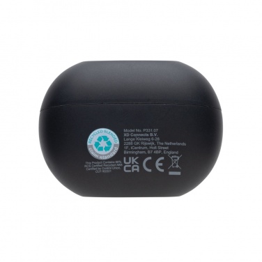 Logotrade promotional giveaway image of: Prolink RCS recycled plastic hybrid ANC/ENC earbud