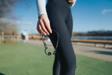 Logo trade promotional products picture of: Urban Vitamin Glendale RCS rplastic air conductive headphone