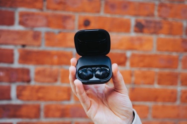 Logotrade promotional item picture of: Lakewood RCS recycled and repairable wireless earbuds