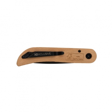 Logo trade promotional gift photo of: Nemus Luxury Wooden knife with lock