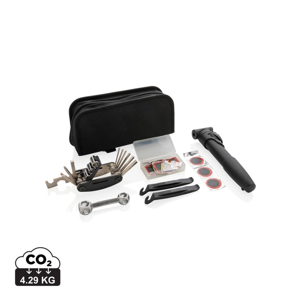Logotrade promotional item picture of: Bike repair kit set 17 pcs