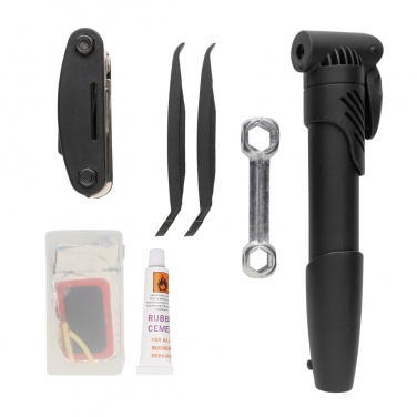 Logo trade business gift photo of: Bike repair kit set 17 pcs