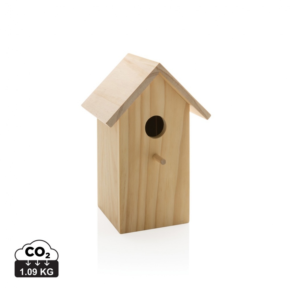 Logotrade promotional merchandise picture of: Wooden birdhouse