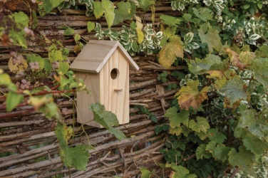 Logo trade promotional items image of: Wooden birdhouse