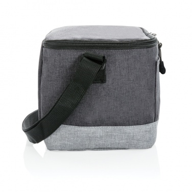 Logo trade promotional gifts picture of: Duo colour RPET cooler bag