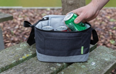 Logotrade promotional item image of: Duo colour RPET cooler bag