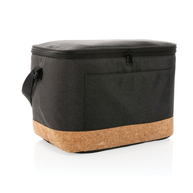 Logo trade advertising products picture of: Impact AWARE™ XL RPET two tone cooler bag with cork detail