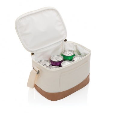 Logotrade business gift image of: Impact AWARE™ 16 oz. rcanvas six can cooler bag