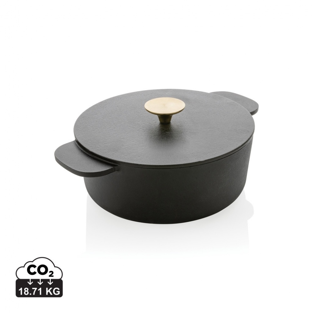 Logo trade promotional merchandise image of: Ukiyo cast iron pan medium