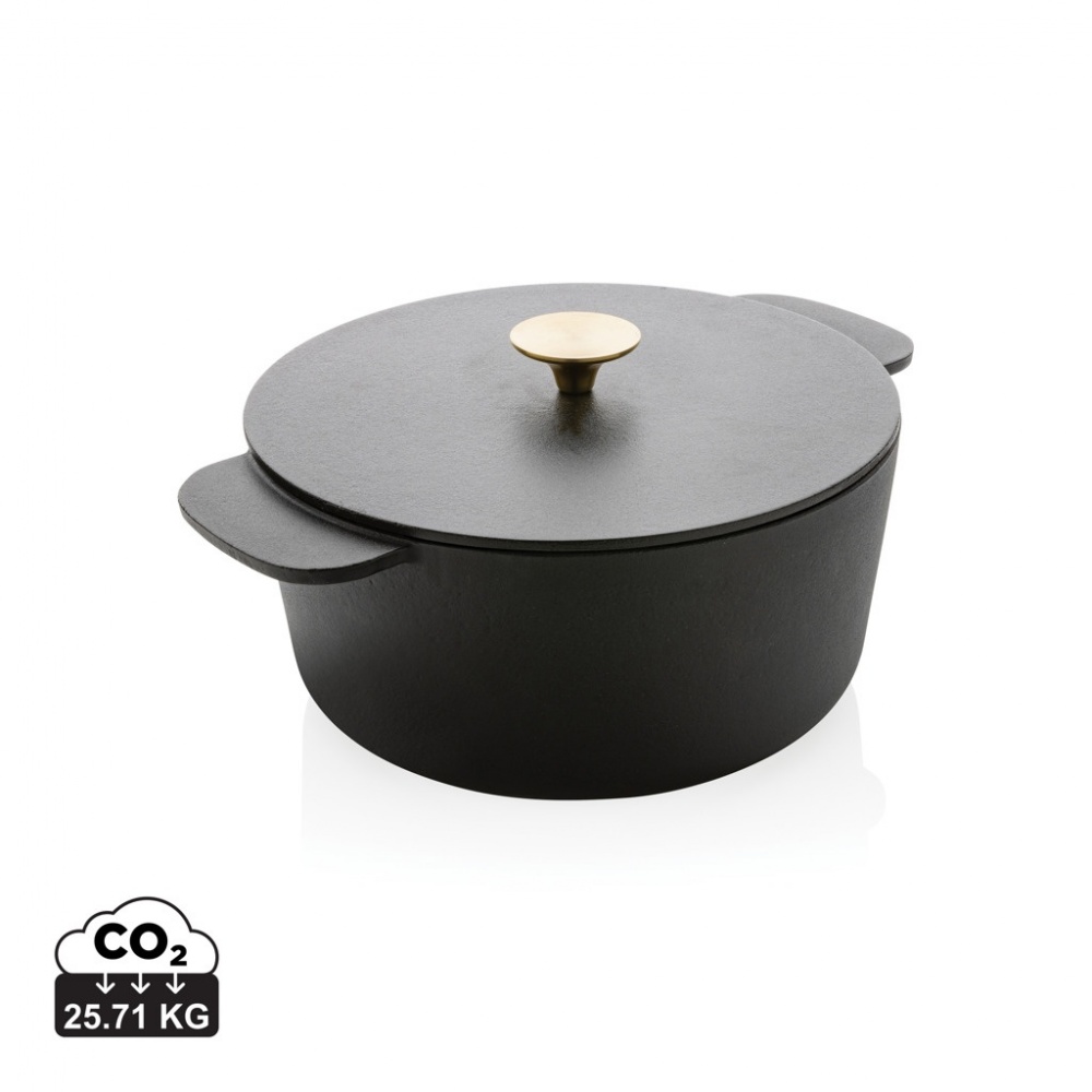 Logo trade advertising products image of: Ukiyo cast iron pan large