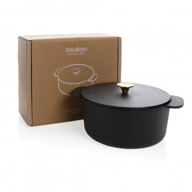 Logo trade corporate gifts picture of: Ukiyo cast iron pan large