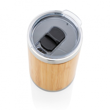 Logo trade corporate gifts picture of: Bamboo coffee to go tumbler