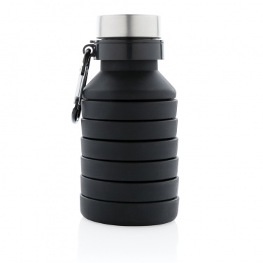 Logotrade corporate gifts photo of: Leakproof collapsible silicone bottle with lid