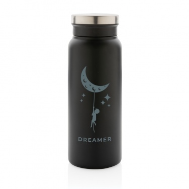 Logo trade promotional giveaway photo of: RCS Recycled stainless steel vacuum bottle 600ML
