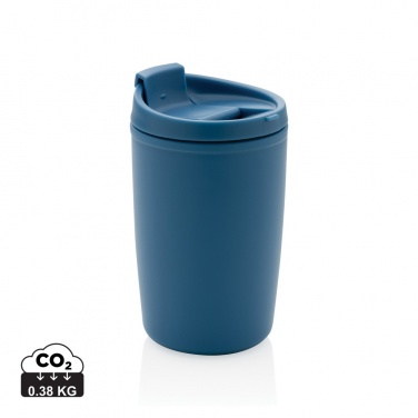 Logo trade promotional giveaways picture of: GRS Recycled PP tumbler with flip lid