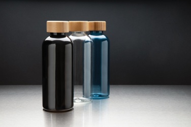 Logo trade promotional products picture of: RCS RPET bottle with bamboo lid