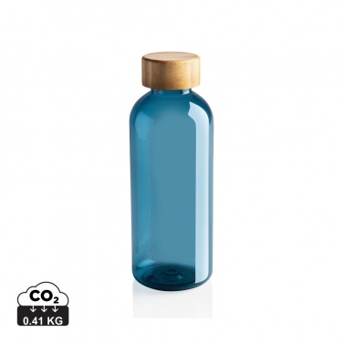Logo trade promotional gifts image of: RCS RPET bottle with bamboo lid