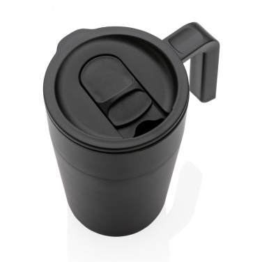 Logo trade promotional giveaways picture of: GRS Recycled PP and SS mug with handle