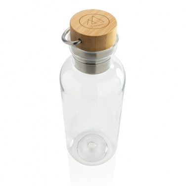 Logotrade promotional giveaway image of: RCS RPET bottle with bamboo lid and handle
