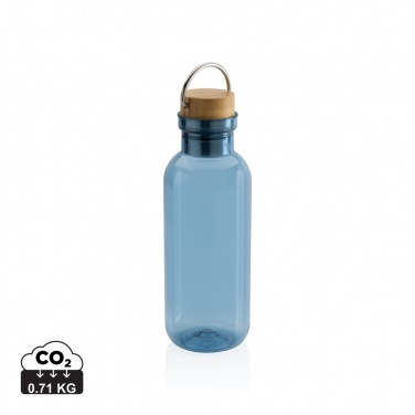 Logo trade promotional gifts picture of: RCS RPET bottle with bamboo lid and handle