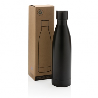 Logo trade promotional products picture of: RCS Recycled stainless steel solid vacuum bottle
