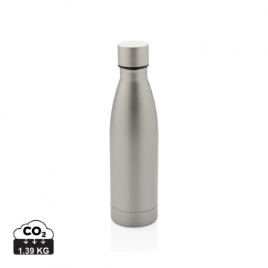 Logo trade promotional items picture of: RCS Recycled stainless steel solid vacuum bottle