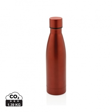 Logo trade promotional products picture of: RCS Recycled stainless steel solid vacuum bottle