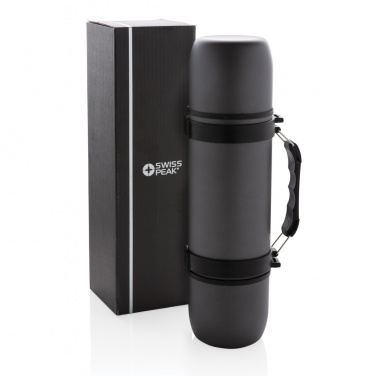 Logotrade promotional gift image of: Vacuum flask with 2 cups