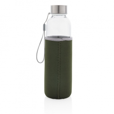 Logotrade promotional merchandise picture of: Glass bottle with neoprene sleeve