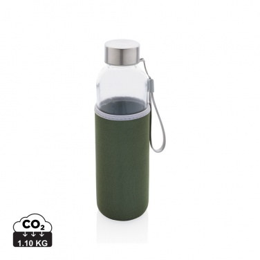 Logotrade promotional gifts photo of: Glass bottle with neoprene sleeve