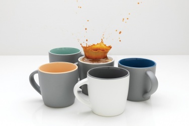 Logo trade promotional gifts image of: Ceramic mug with coloured inner 300ml