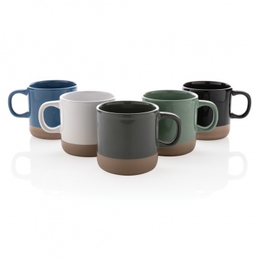 Logo trade corporate gifts picture of: Glazed ceramic mug 360ml