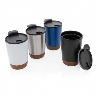 Logotrade corporate gift picture of: GRS RPP stainless steel cork coffee tumbler