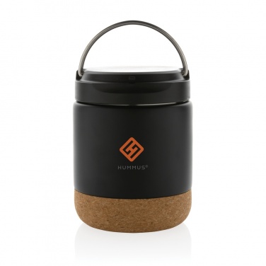 Logo trade promotional giveaway photo of: Savory RCS certified recycled stainless steel foodflask