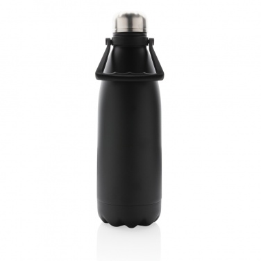 Logo trade corporate gift photo of: RCS Recycled stainless steel large vacuum bottle 1.5L