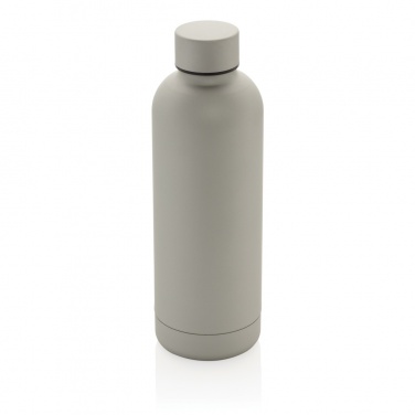 Logo trade corporate gifts picture of: RCS Recycled stainless steel Impact vacuum bottle