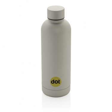 Logo trade promotional products image of: RCS Recycled stainless steel Impact vacuum bottle