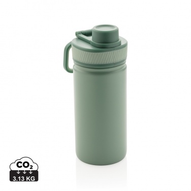 Logo trade promotional giveaway photo of: Vacuum stainless steel bottle with sports lid 550ml